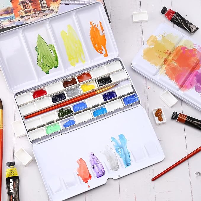 How to Choose the Right Paint: Acrylic, Watercolor, or Oil?