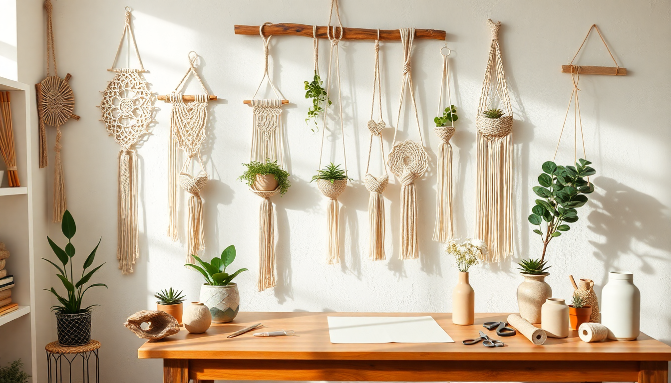 Macrame for Beginners: Boho Decor Projects to Try