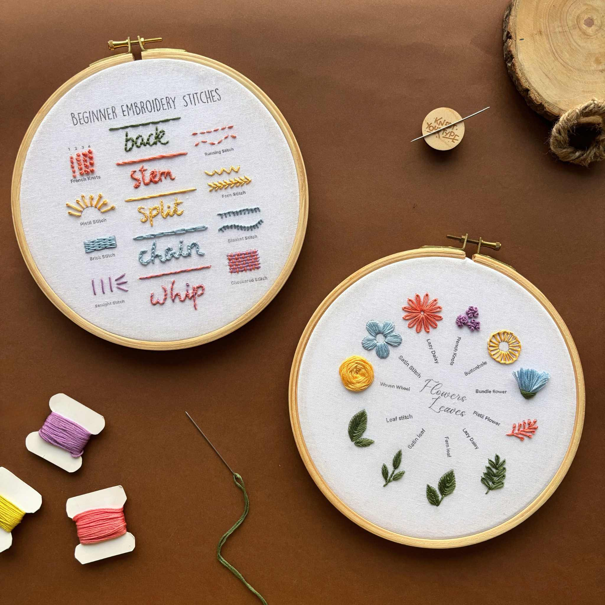 Beginner Embroidery Kits