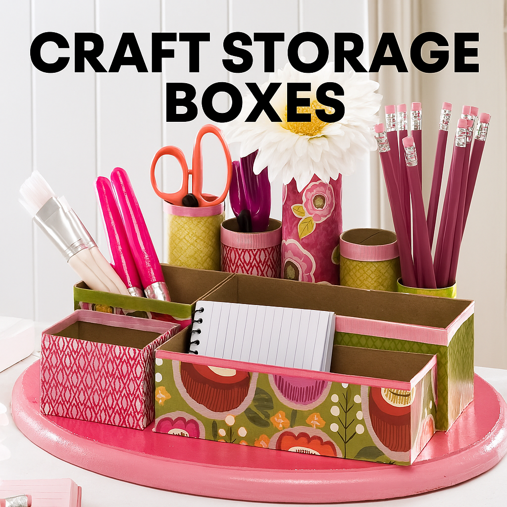 Craft Storage Boxes