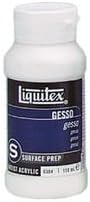 Liquitex Professional Gesso Surface Prep Medium, 118ml (4-oz), White