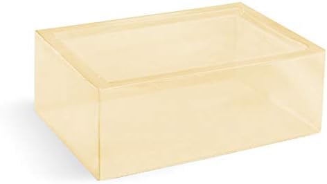 Crafter's Choice Detergent Free Melt and Pour Soap Base for Soap Making and DIY Crafting Projects, SLS/SLES Free, 2LB Block (Honey)