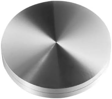 Silver 30mm Ceramic Clay Pottery Throwing Trimming Spinner Tool,Pottery Finishing Tools Clay Ceramic Rotary Rotary Clay Small Tools Suitable for Potters and Clay Artists Ceramic and Pottery Tools