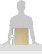 Ampersand Art Supply Unprimed Basswood Artist Panel, 1-1/2" Cradled Profile 11"x14"