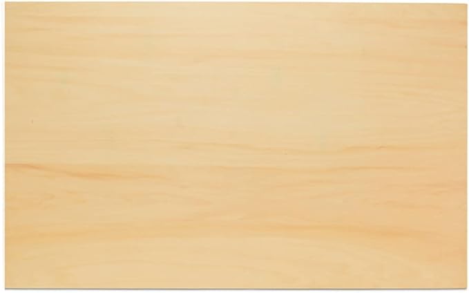 Large Birch Painting Panel 20 x 24 x 1-1/2-inch, Pack of 5 Wood Canvas Boards for Painting, Blank Signs for Crafts, by Woodpeckers