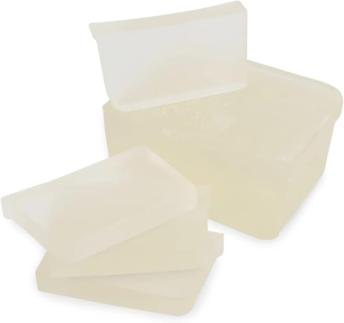 Primal Elements Jojoba Oil Soap Base - Moisturizing Melt and Pour Glycerin Soap Base for Crafting and Soap Making, Easy to Cut - 10 Pound