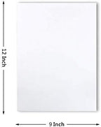 100 Sheets of Practice Watercolor Paper (9" x 12") - 190 GSM, Acid-Free and Cold Pressed.. Perfect for Painting, Sketching or Drawing. Wet, Dry and Mixed Media. Bulk Pack