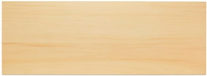 Narrow Wood Canvas 12 x 36 x 1-1/2-inch, Wooden Sign Blanks with Frame for Panoramic Style Photo Display, by Woodpeckers