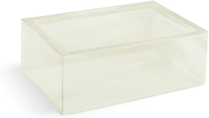 Crafter's Choice Basic Glycerin Melt and Pour Soap Base for Soap Making and DIY Crafting Projects, 2LB Block (Clear)