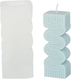 Flower Candle Mold - Cylinder & Irregular Shapes, 3D & Silicone, Resin & Handmade