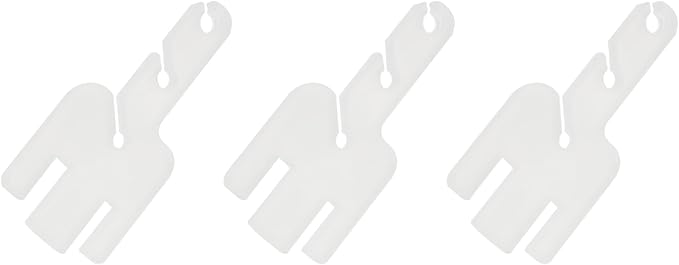 LBTODH 3PCS Yarn Tensioner Adapters Removable Transparent Tension Rods Acrylic Knitting Machine Accessories for Express Knitting Machines