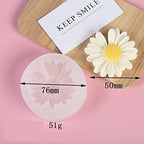 4 Pack Daisy Molds Flower Resin Mold - Resin Casting Silicone Molds for Home Decor & Candle Making Wave Spiral Mold