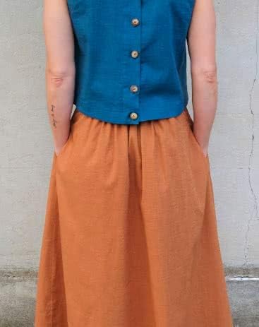 Style Arc Sewing Pattern - Bonnie Woven Skirt (Sizes 18-30)