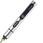 Mini Cordless Engraver Pen Rechargeable Engraving Pen Etching Tool Etcher Kit Set with | Tungsten Carbide Tip | for Metal Glass Wood Plastic