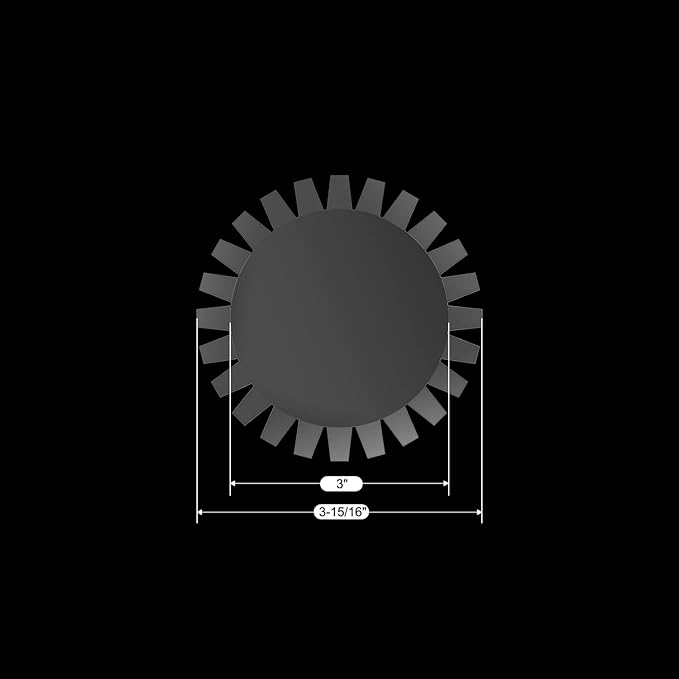 10 Pack Flat Shaker Covers for Card Making - 3inch Round Clear Plastic Transparent Shaker Creator Acetate Sheets for Arts & Crafts Projects DIY Scrapbooking Supplies