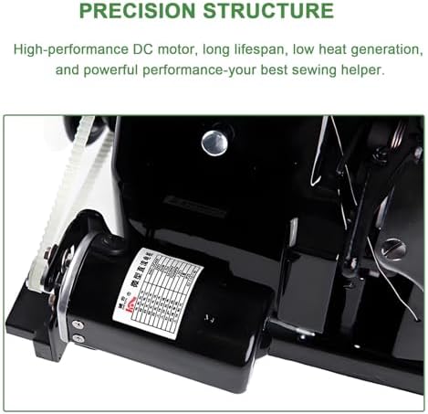 Heavy Duty Serger Sewing Machine, Metal Overlock & Coverstitch, Versatile Leather Overlocker for Fabrics, Handheld and Durable, Ideal for Professional Sewing - Blue