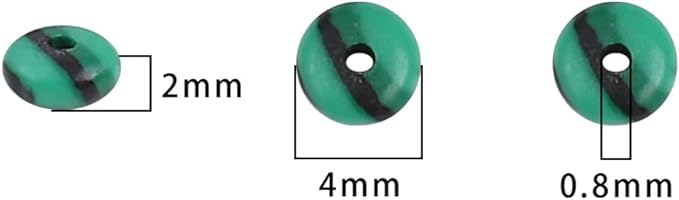 Natural Mix Colored Stone Spacer Beads Caps Rondelle Disk Loose Beads for Beading Jewelry Making 4mmx2mm 38cm