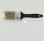 10 Pieces 2 Inch Paint Brush,Flat Paint Brushes Professional Paint Tools with Treated Plastic Handle for DIY Paint,Furniture,Fences,Deck,and Wall Trim