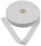 Nylon Velvet Ribbon Single Faced,1 Inch X 25Yards Spool (White)