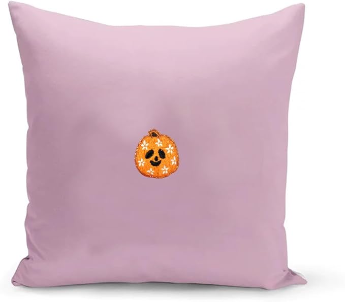 Halloween Ghost Iron on Patches 6Pcs Pumpkin Chenille Embroidery Sew on Stickers Cat Skull Plaid Applique for DIY Crafts T Shirt Clothing Jackets Backpacks Jeans Party Decorations Accessories