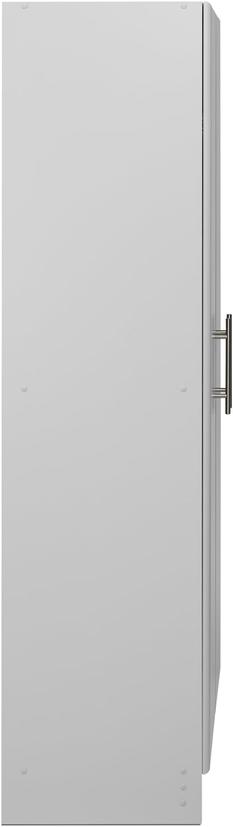 Prepac Elite Tall Garage Storage Cabinet & Pantry Storage Cupboard, 2-Door Freestanding Bathroom or Pantry Cabinet with Adjustable Shelves, 16" D x 32" W x 65" H, Light Gray