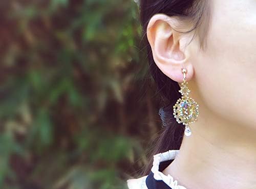 Simthread 6 Colors 3-Ply Metallic Shuttle Tatting Yarn 50 Meters Each for Shuttle Tatting Jewellery lacemaking #2