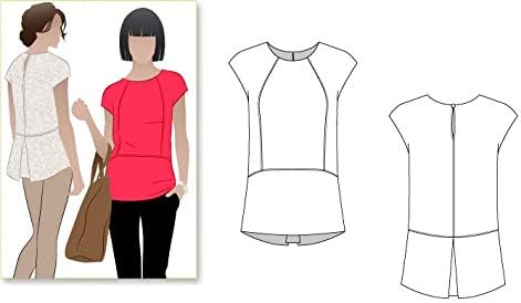 Style Arc Sewing Pattern - Rosie Top (Sizes 04-16)
