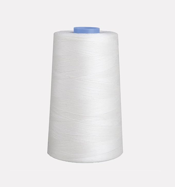 Connecting Threads Essential Cotton Thread 5000 Yard Cone Set of 2 (White)