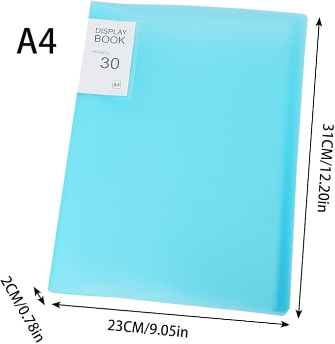 A4 Diamond Pictures Storage Book for Diamond Pictures Kits 30 Pages Diamond Beads Art Painting Portfolio Presentation Storage Book Folder Clear Pockets Purple