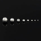 925 Sterling Silver Round Beads 2mm 100pcs for Jewelry Making Findings