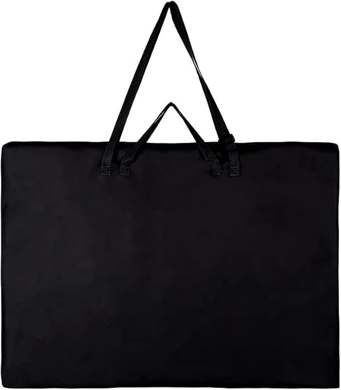 Large Size Art Portfolio Tote with Nylon Shoulder,24"X 36"Light Weight Waterproof Poster Board Storage Bag, Drawing Painting Sketch Bag for Student Art Work Portfolio and Artist