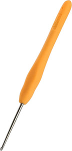 1.75mm Crochet Hook, Small Size 1.75 mm Ergonomic Crochet Hooks for Beginner, Comfort for Arthritic, 1 Pack