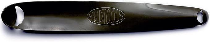 Mudtools Trim Tools Double Ended Ceramics and Pottery Drag Tool 1 (Wide U)