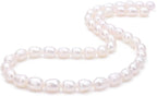 Natural Pearl Beads Rice 4-5mm White Freshwater Cultured Loose Gemstone Beads for DIY Jewelry Making 13.8''/Strand
