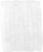 Natural White Agate Square Stone Beads 4x4mm 85pcs Cube Loose Semi Gemstone Beads for Jewelry Making Design