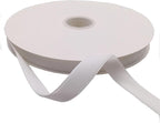 Nylon Velvet Ribbon Single Faced,5/8 Inch X 25Yards Spool (White)