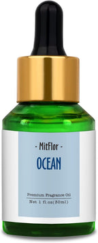 Ocean Fragrance Oil, MitFlor Single Scented Oil, Large Size Premium Grade Fragrance Oil for Diffuser, Soap & Candle Making Scent, Fresh Aromatherapy Oil for Home Fragrance, 30ml