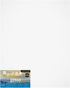 Ampersand Art Supply Gesso Wood Painting Panel: Museum Series Gessobord, 24" x 30", 1-1/2" Cradled Profilie
