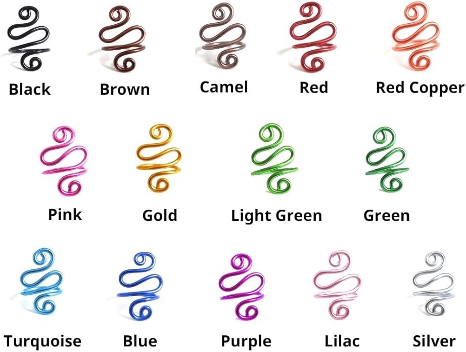 Crochet Tension Ring, Lefties & Righties Yarn Tension Control, Adjustable Companion Ring, Birthday Gifts For Friend, Sister, Mom, Aunt, Grandma, Knitters (Size 7-10, Pink)