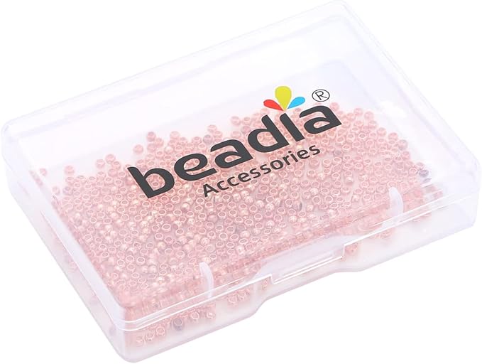 Rose Gold Plated Round Spacer Beads 2mm 600pcs for Jewelry Making Findings Non Tarnish