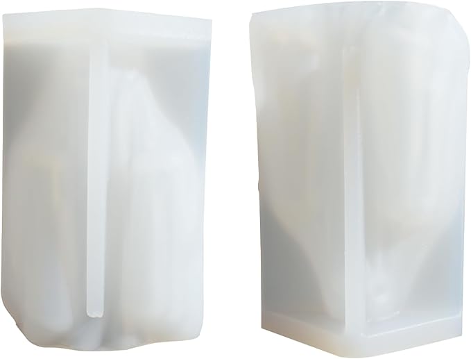 Skull Ghost Animal Molds Bear Candle & Resin Mold - Resin Casting Silicone Molds for Home Decor & Candle Making Wave Spiral Mold