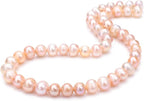 Natural Pearl Beads Potato 4-5mm Pink Freshwater Cultured Loose Gemstone Beads for DIY Jewelry Making 13.8''/Strand
