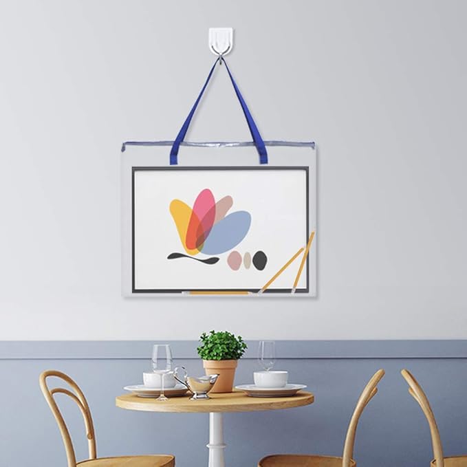 Bulletin Board Poster Storage Bag, Art Portfolio Bag, Portfolio Folder for Artwork, Artwork Storage Case for Poster, Bulletin Board, Scrapbook, Keepsake and Teaching Materials (26'' x 20'')