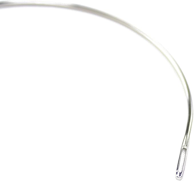 Ryalan Weaving Needle Combo Deal 3 Thread with Needle for Making Wig Sewing Hair Weft Hair Weave Big Medium and Small C Shape Curved Needle with J I Needle (10 Needle, 3 Thread Black, Brown, Blonde)