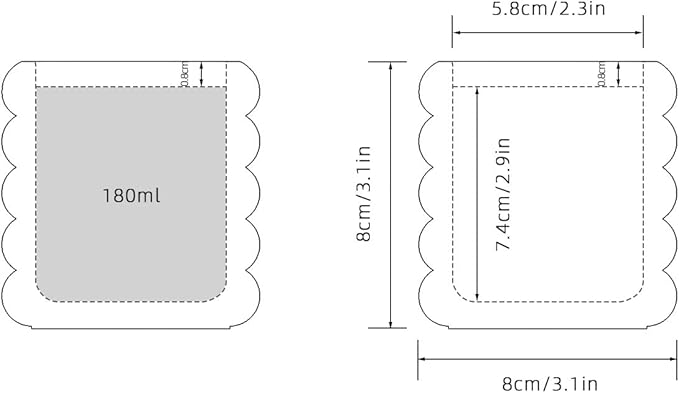BOOWAN NICOLE Concrete Candle Jar Mold with Lid Cement Storage Pot Silicone Mould DIY Planter Making Tools