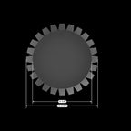 10 Pack Flat Shaker Covers for Card Making - 4.25' Round Clear Plastic Transparent Shaker Creator Acetate Sheets for Arts & Crafts Projects DIY Scrapbooking Supplies