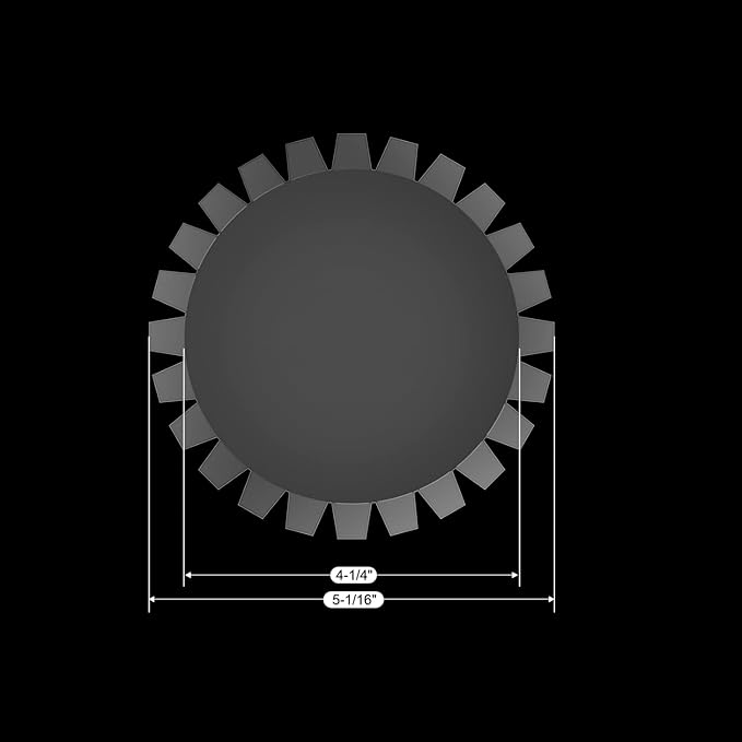 10 Pack Flat Shaker Covers for Card Making - 4.25' Round Clear Plastic Transparent Shaker Creator Acetate Sheets for Arts & Crafts Projects DIY Scrapbooking Supplies