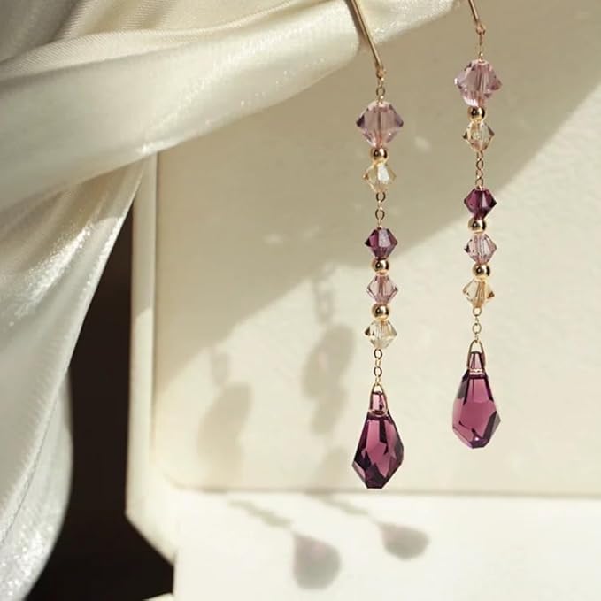 500pcs 3mm Bicone Glass Crystal Beads for Jewelry Making, Faceted Bicone Glass Spacer Beads for Bracelet Earring Necklace DIY Craft(Gold Champagne)