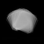 10 Pack Flat Shaker Covers for Card Making - 3.5inch Square Transparent Acetate Sheets for Shaker Cards - Arts & Crafts Projects DIY Scrapbooking Supplies