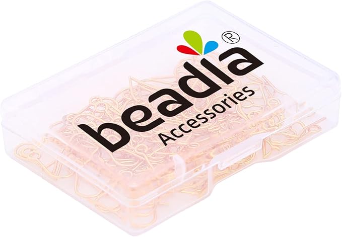 18K Gold Plated Earring Hooks 12x15mm 100pcs for Jewelry Making Findings